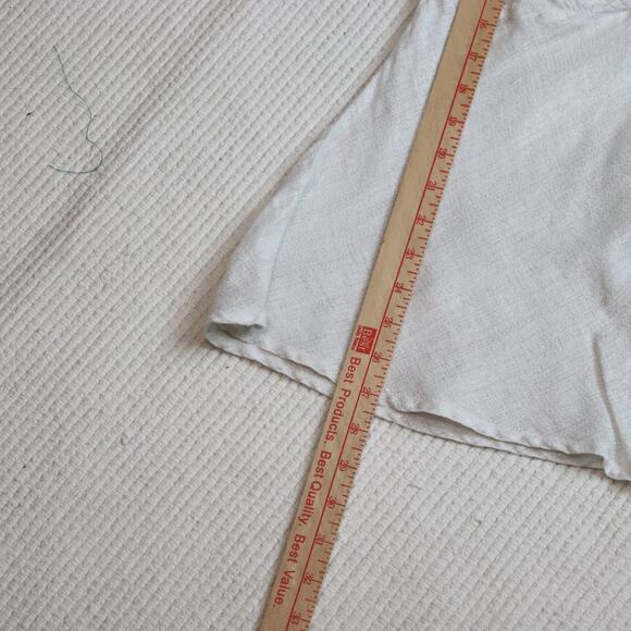 CP Shades White Sparkle Linen XL Tank Top and Scarf Shawl Wrap - Picture 8 of 13